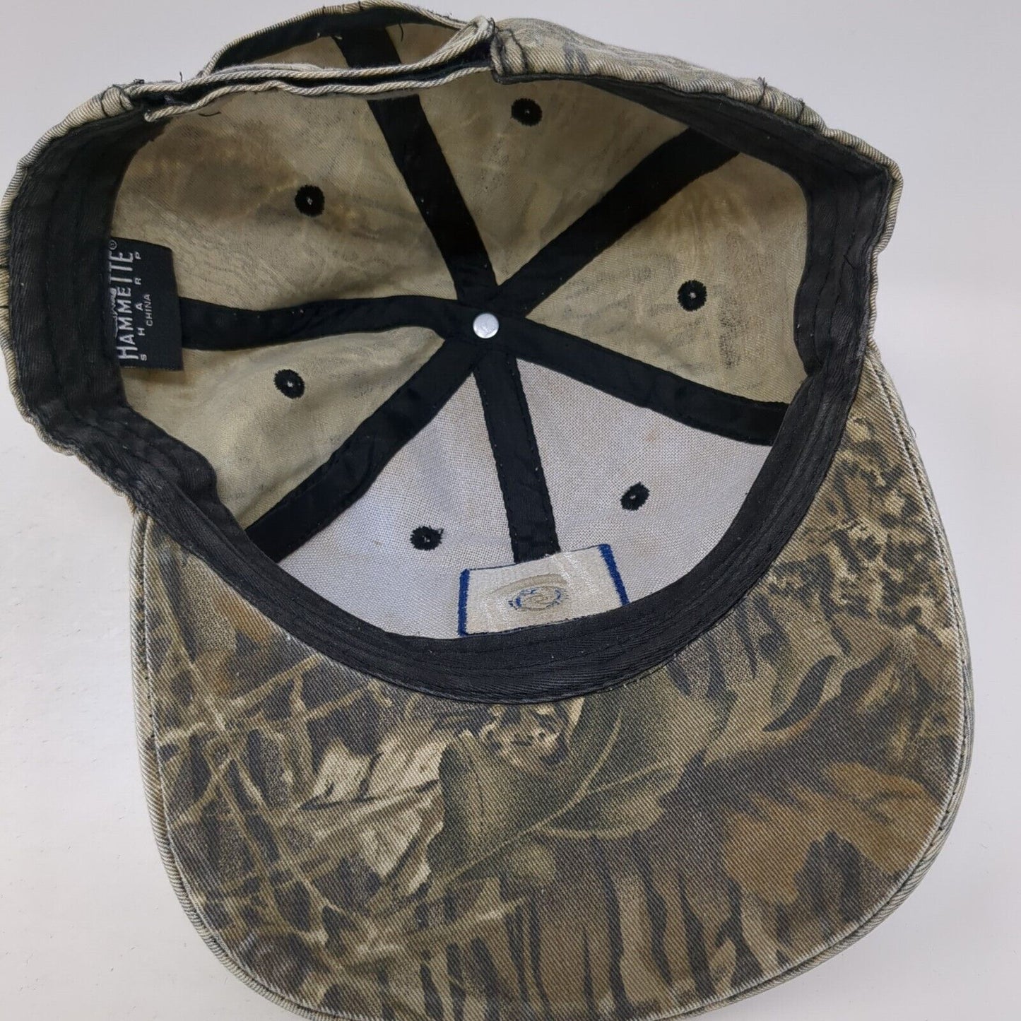 Hendry Corporation Strapback Hat Multi One Size Camo USA Flag Hunting