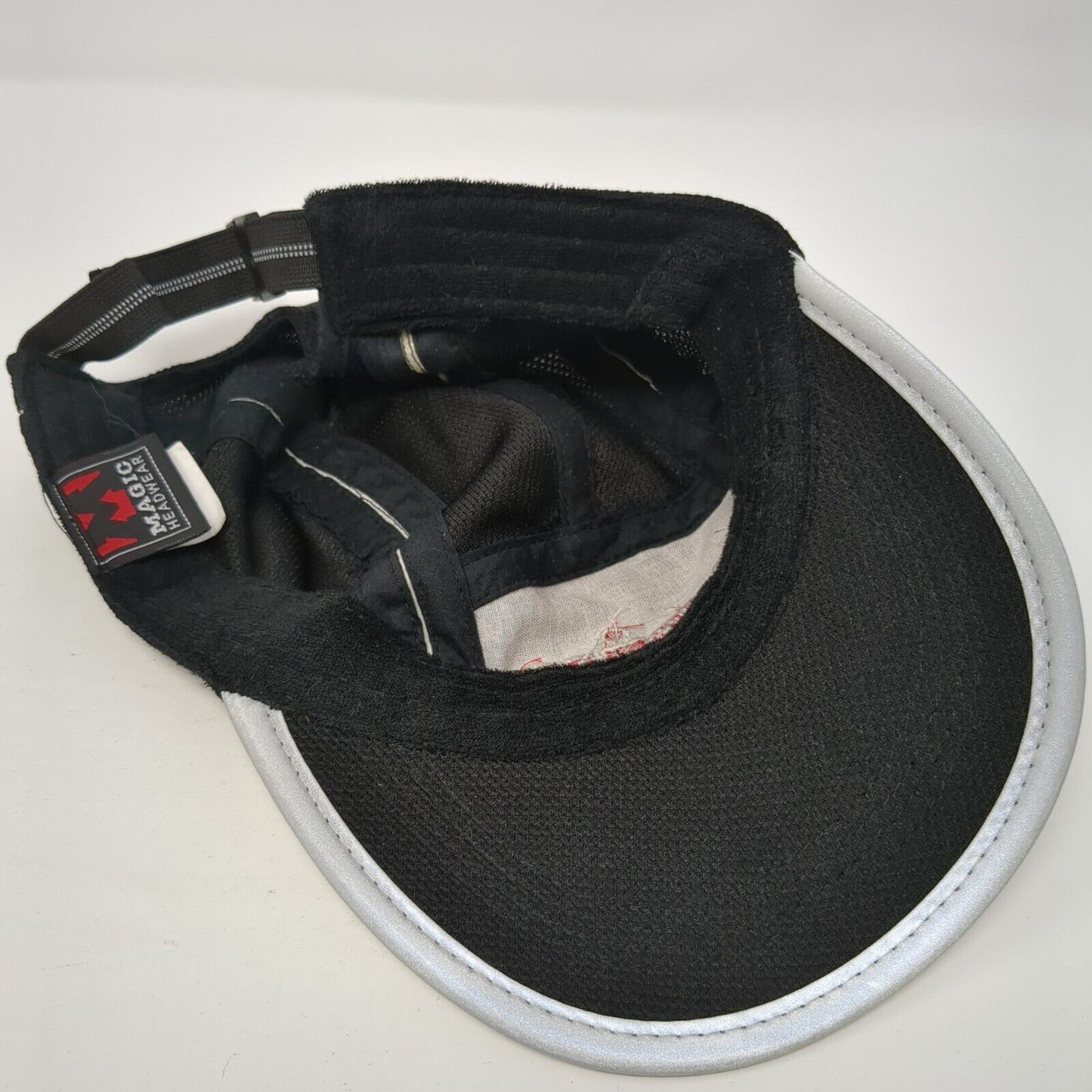 Spudman Strapback Hat Black One Size Adjustable Embroidered Magic Headwear