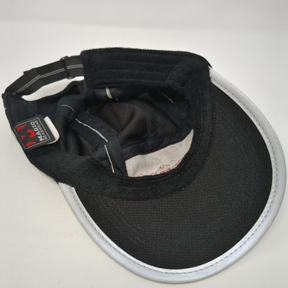 Spudman Strapback Hat Black One Size Adjustable Embroidered Magic Headwear