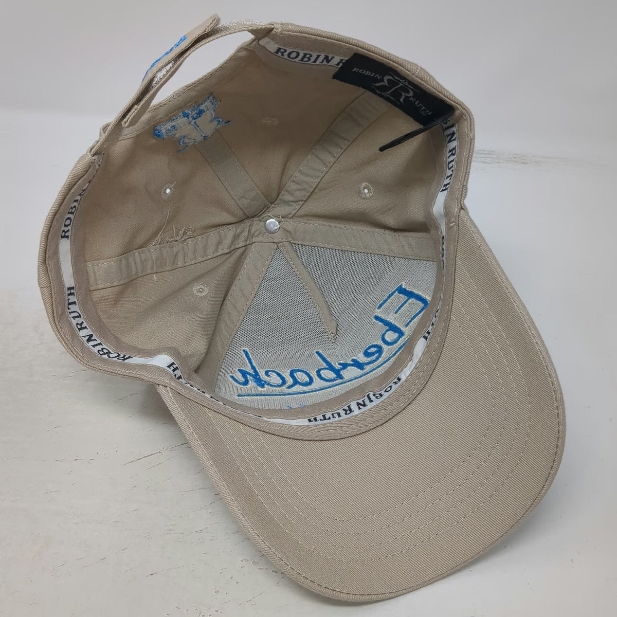 Robin Ruth 5 Panel Beige Hat One Size Eberbach am Neckar Germany Cotton Script