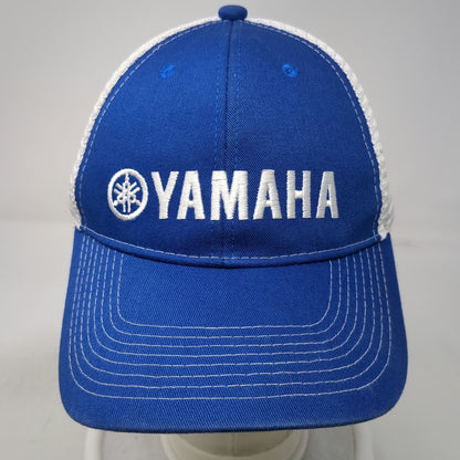 Yamaha Baseball Cap Blue One Size Mesh Back Embroidered Logo Racing Motor Hat