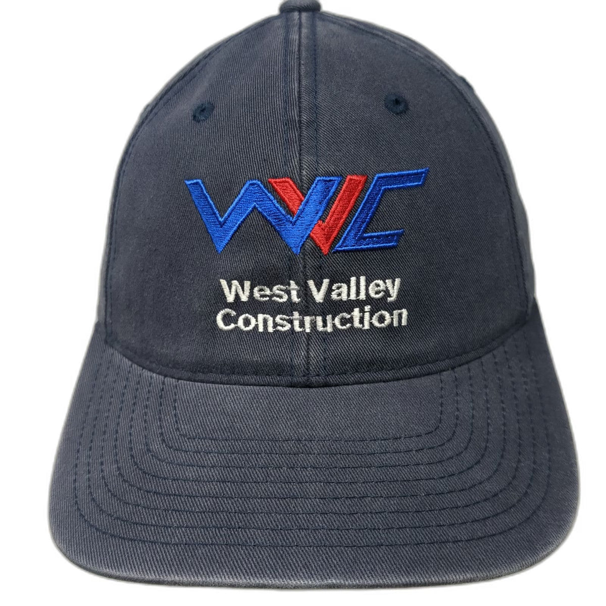 Port Authority Baseball Cap Blue XL Flexfit West Valley Construction Hat Work