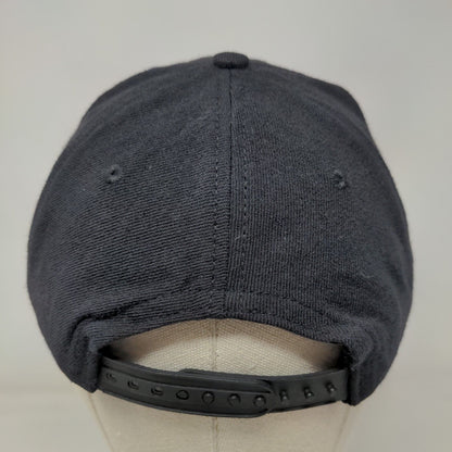 USS Emory S. Land AS 39 Snapback Hat Blue One Size Adjustable Embroidered