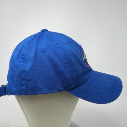 Town Talk Lake Almanor Country Club Hat Blue One Size Baseball Cap Slideback