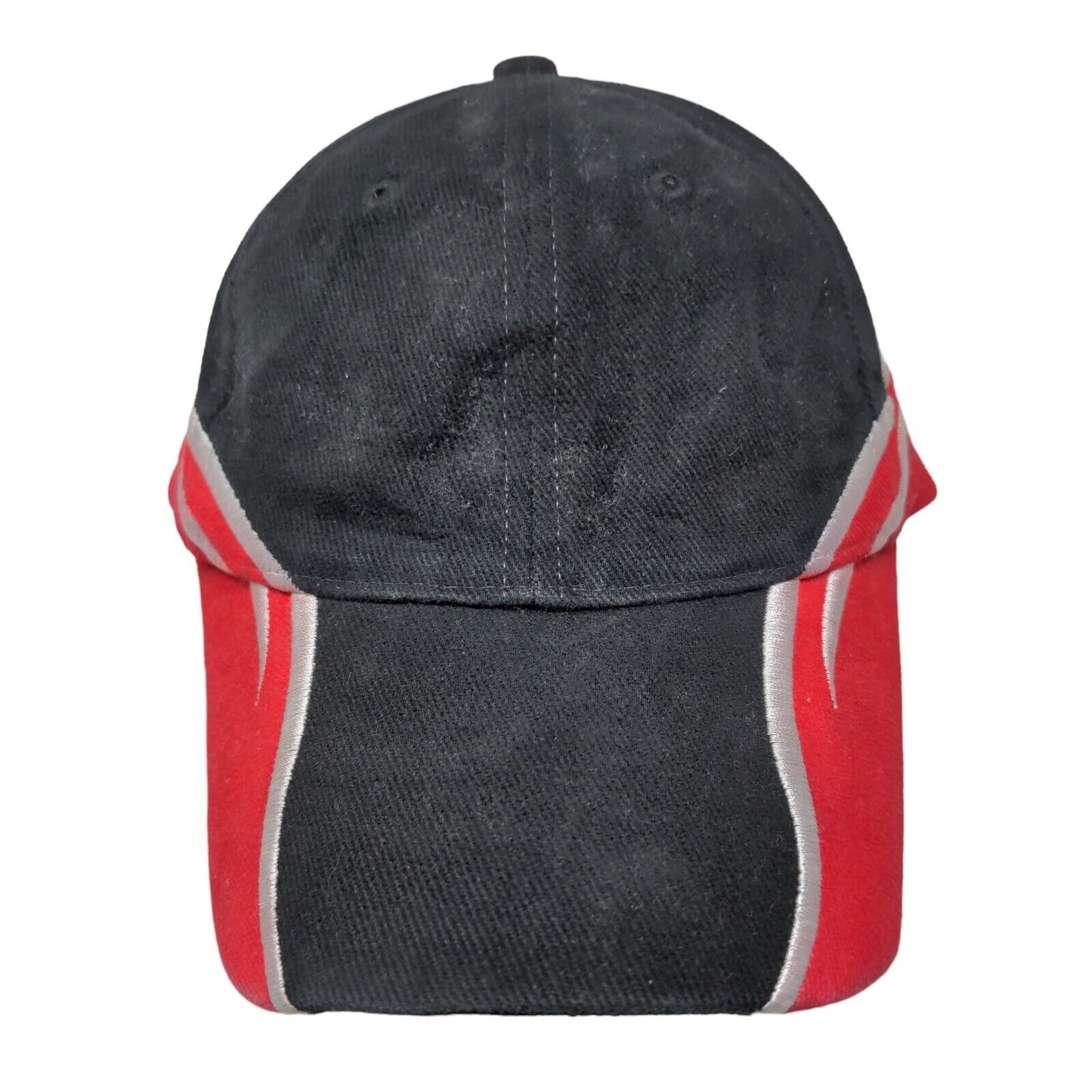 Unbranded Strapback Hat Multicolor OSFA Adjustable Embroidered Cotton Blank