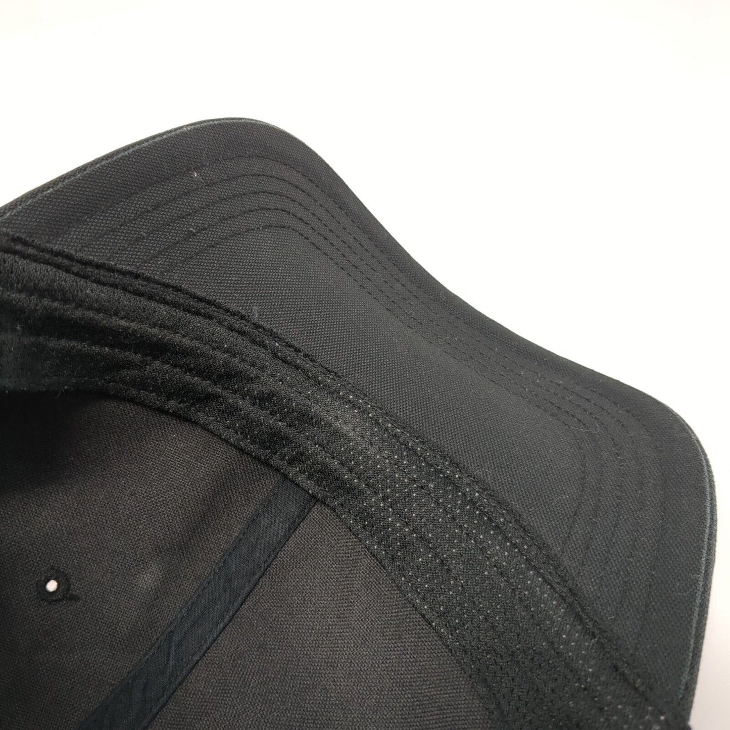 Carhartt Snapback Trucker Hat Black One Size Adjustable Mesh Back 6 Panel Blank