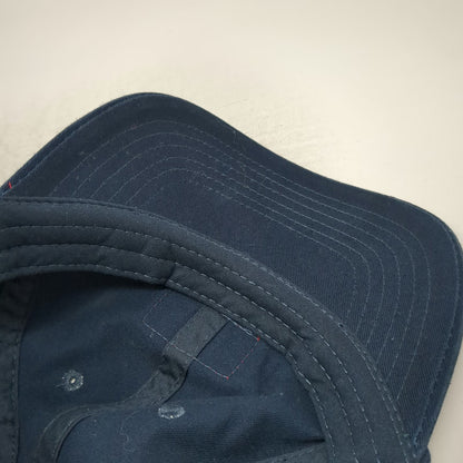 Samuel Adams Beer Logo Blue Baseball Cap One Size Slideback Hat Cotton