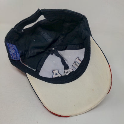 USA Strapback Hat Multicolor OSFM Adjustable Embroidered Patriotic Eagle Crest