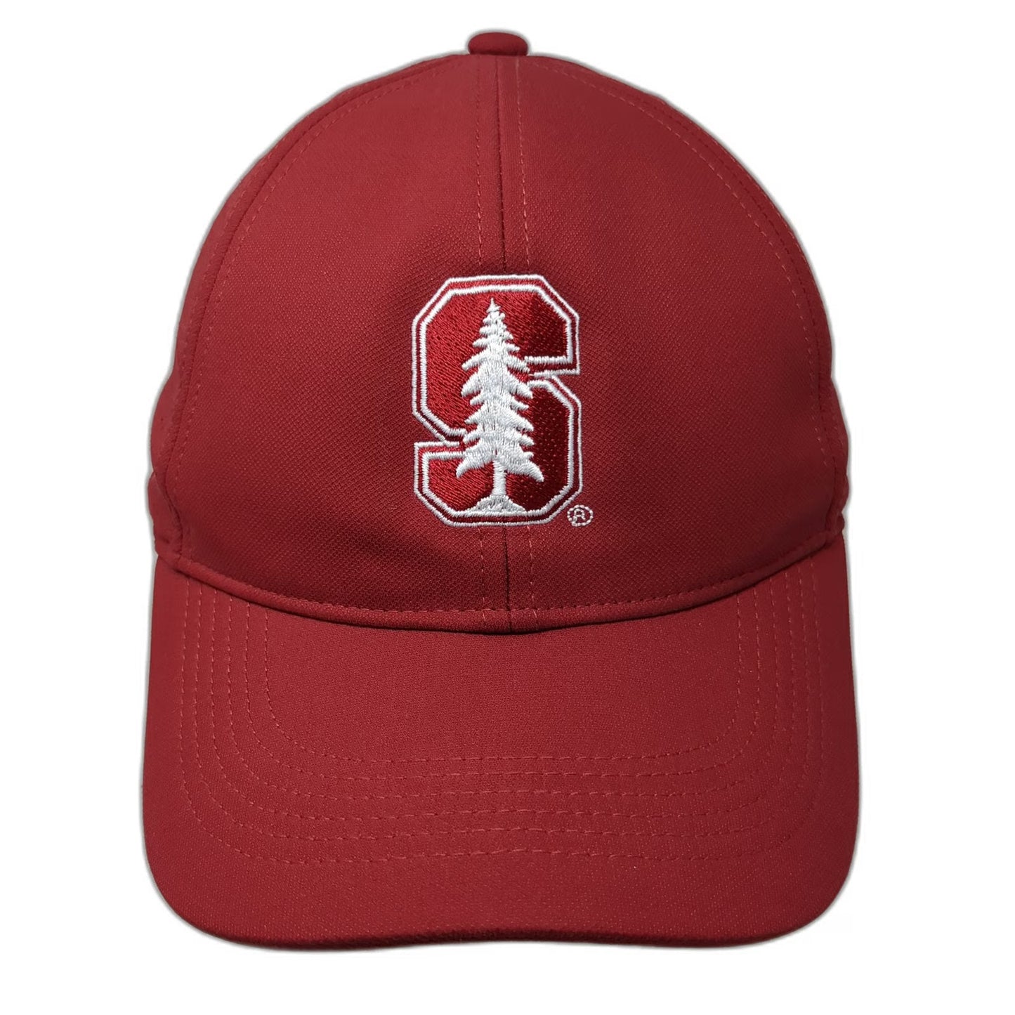 Nike Stanford Cardinal NCAA Red OSFM Cap Perforated Golf Swoosh Strapback Hat