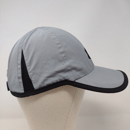 Under Armour Strapback Hat Gray OSFA Embroidered Logo Adjustable