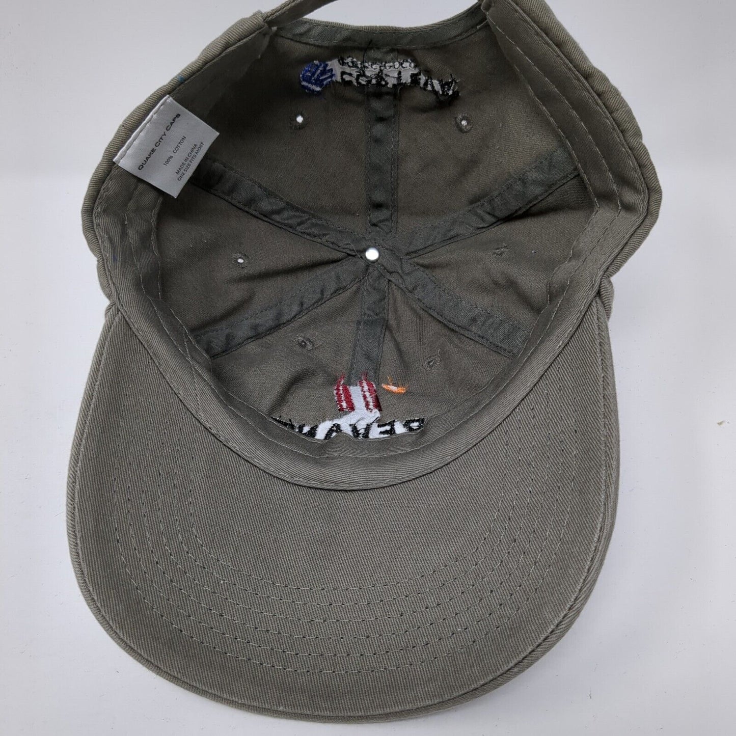Brevant Seeds Slideback Hat Brown OS Adjustable Embroidered Quake City Caps
