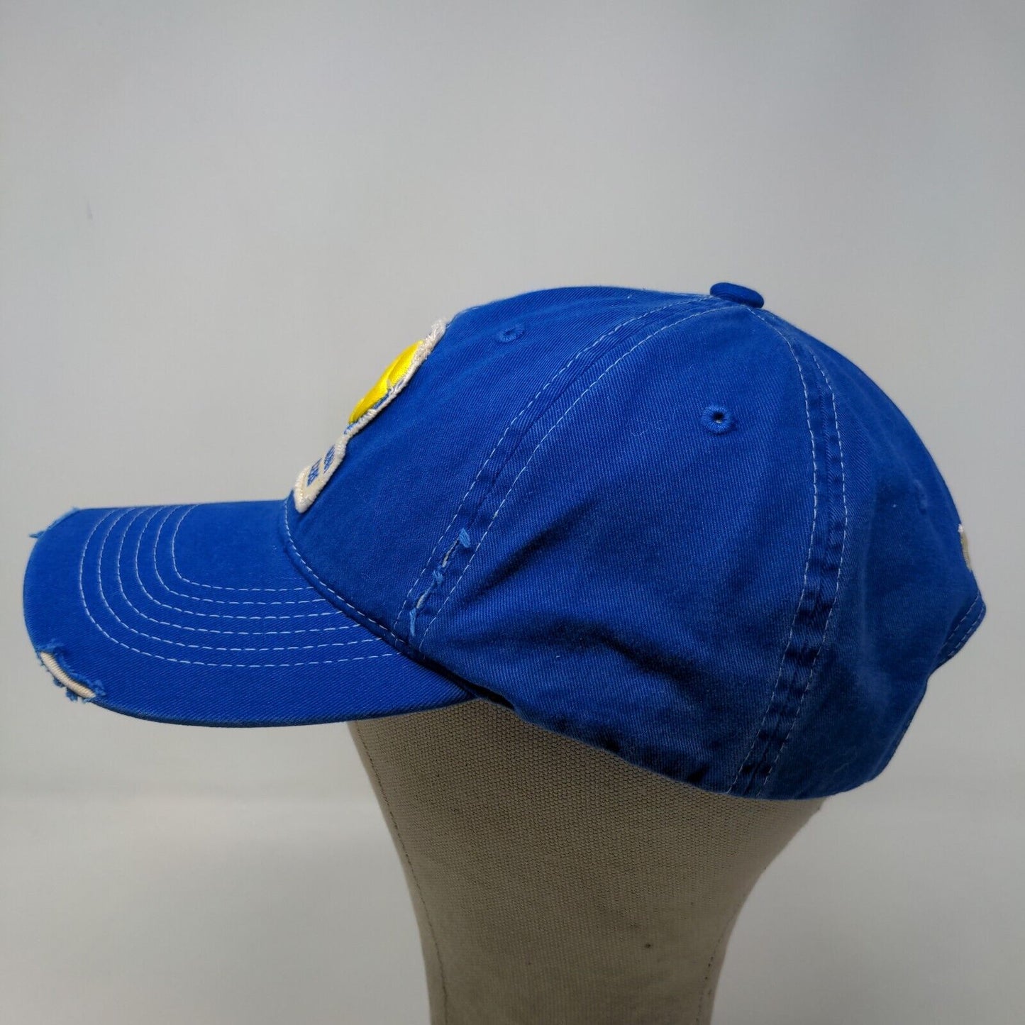 Home Court Men's Strapback Hat Blue OSFM Embroidered Indiana Pacers Logo