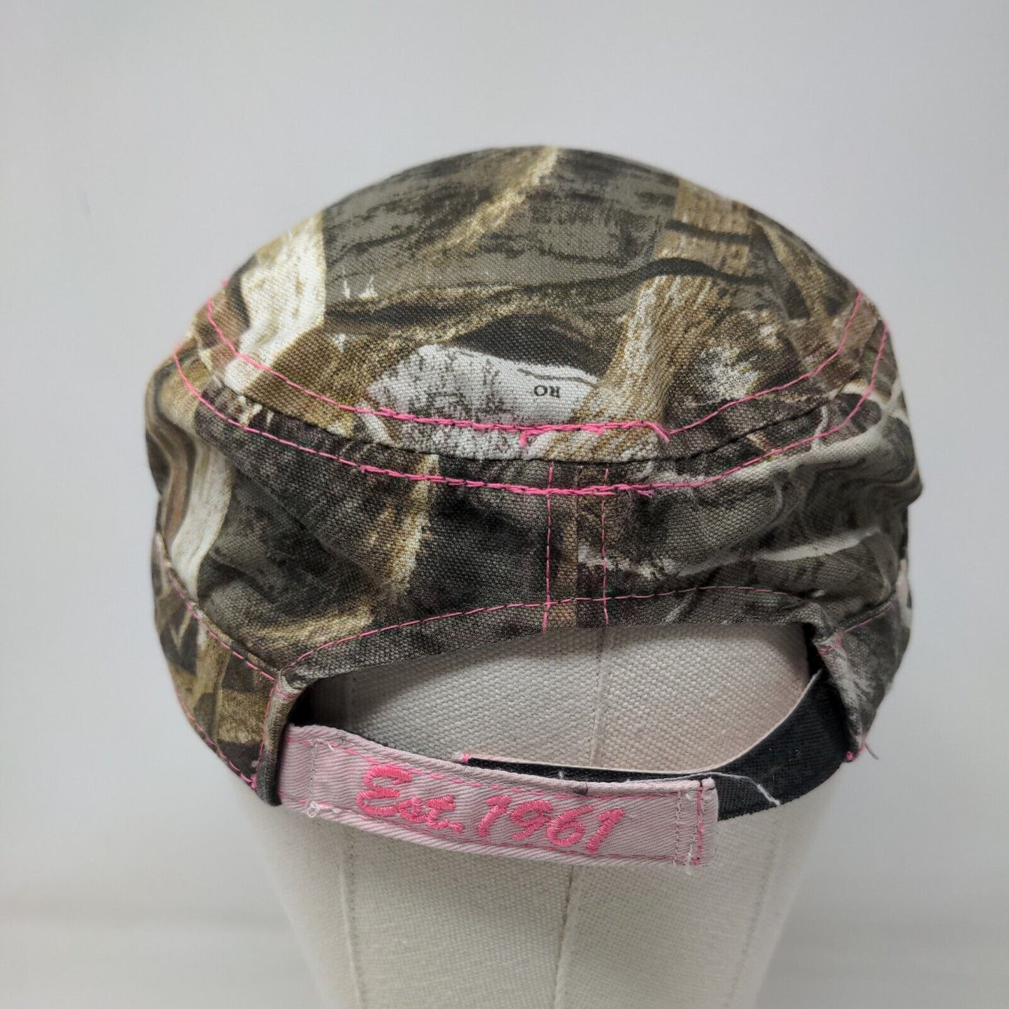 Cabela's Strapback Army Cap Camouflage One Size Embroidered Adjustable