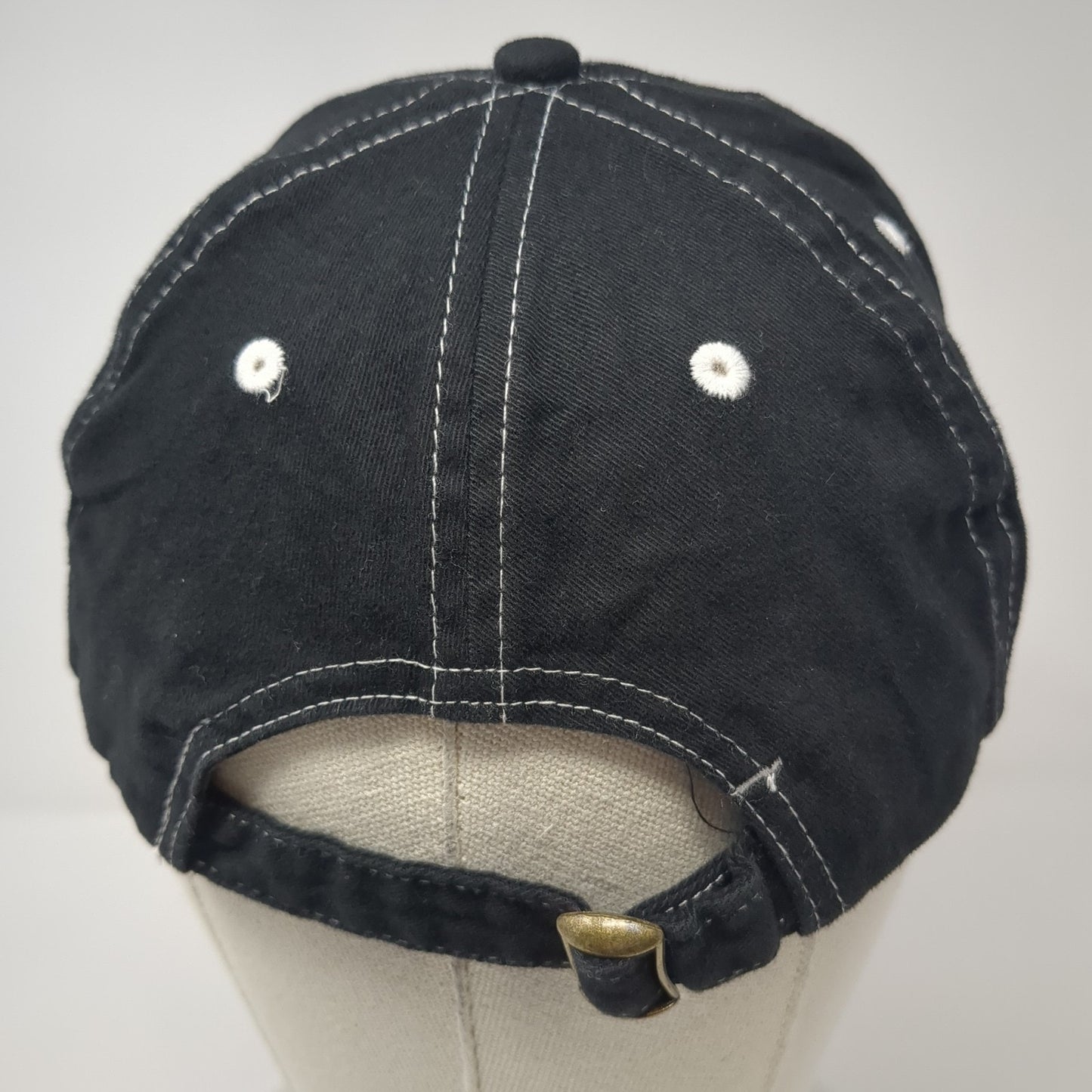 Bud Light Slideback Baseball Cap Black One Size Adjustable Embroidered 6 Panel