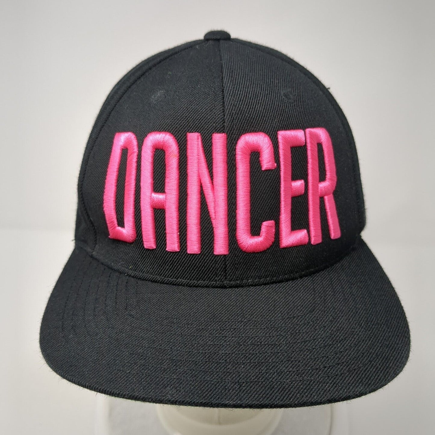 Dancer Snapback Hat Black One Size Adjustable The Classics Yupoong