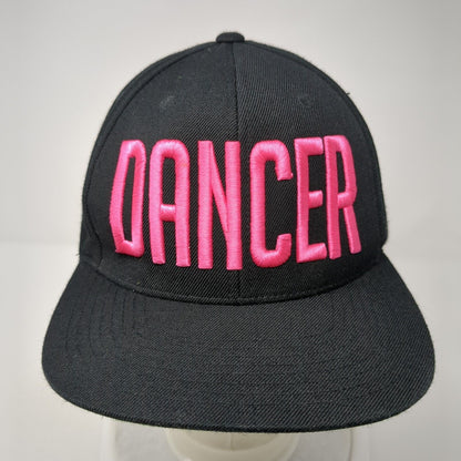 Dancer Snapback Hat Black One Size Adjustable The Classics Yupoong