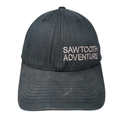 Sawtooth Adventure Fitted Hat Black S-M Embroidered Flexfit Richardson