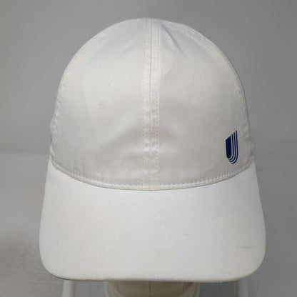 United Healthcare Logo Hat White Blue One Size Recycled Polyester Baseball Cap