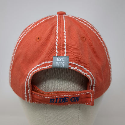 Cap America Baseball Cap Orange Gray One Size Tour DaVita Tennessee 2016 Hat