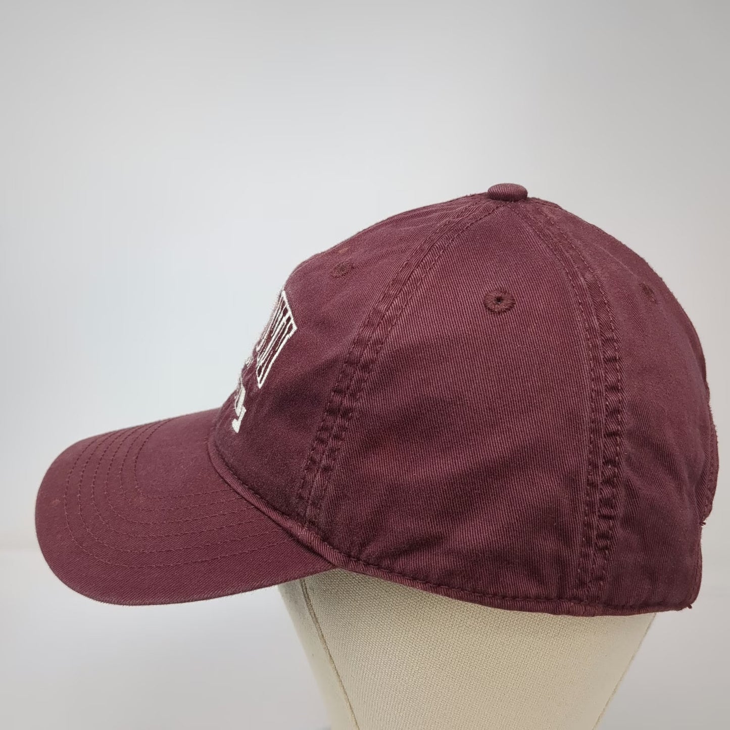 Legacy Baseball Cap Red One Size Kutztown University Grandpa Strapback Hat