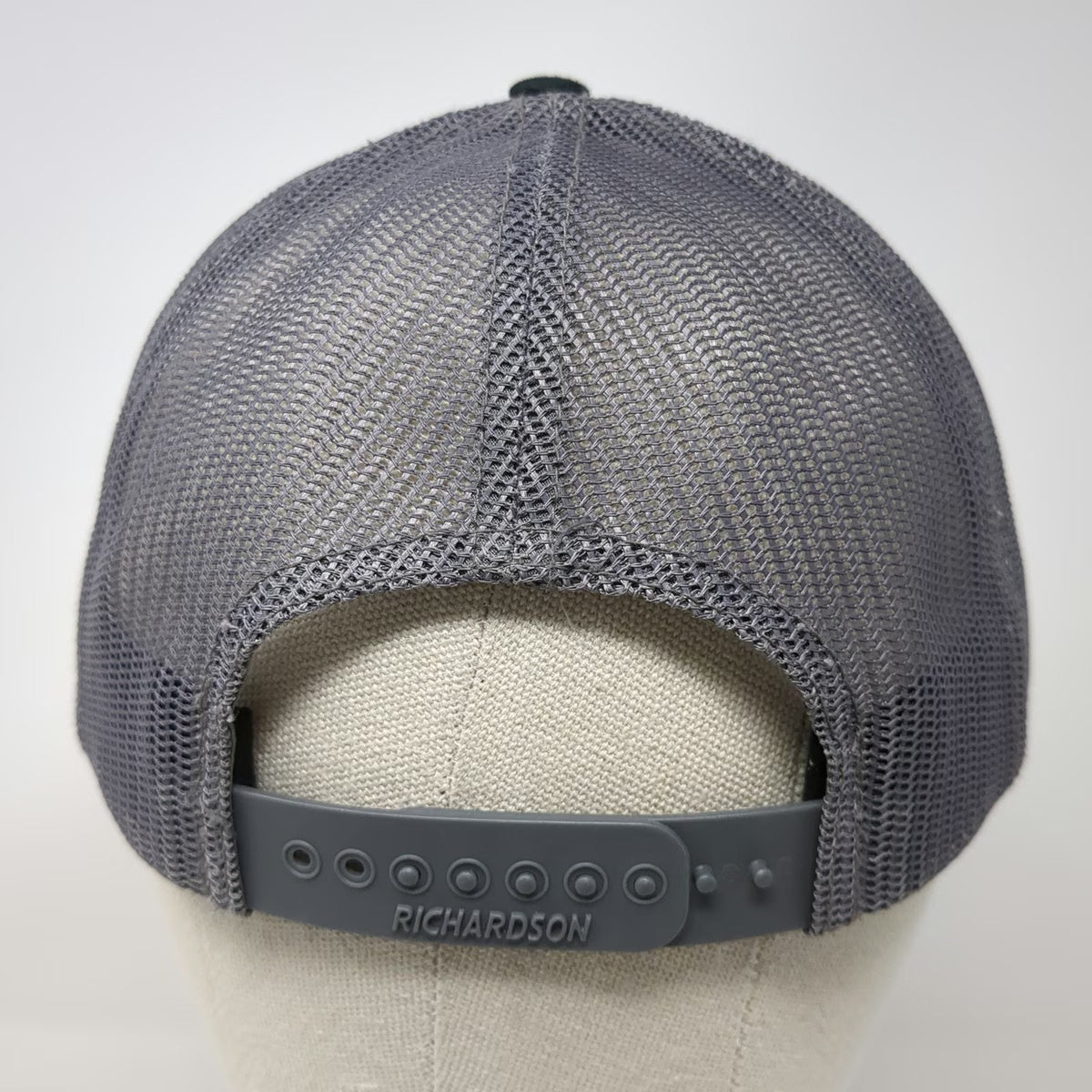 Richardson Trucker Hat Black One Size Snapback Mesh JR Landscaping Tree Logo