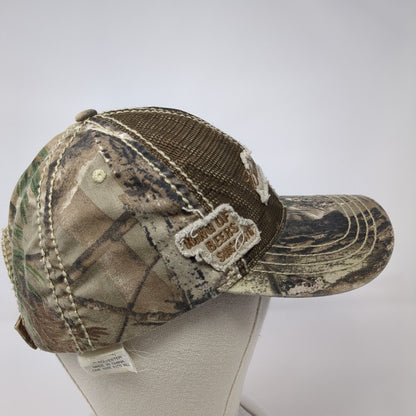 Budweiser King Of Beers Strapback Hat Camouflage OS Size Adjustable Paramount