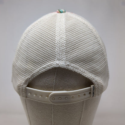 Billabong Snapback Mesh Back Trucker Hat Multi One Size Geo Aztec