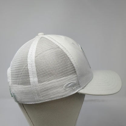 Pukka Trucker Hat White One Size Waterloo Turf Boise ID Snapback Mesh Patch
