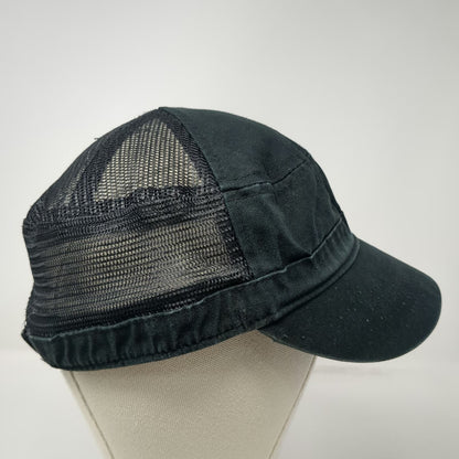 H3 Sportgear Army Cap Black One Size Maverik Mesh Back Gas Station Strapback Hat