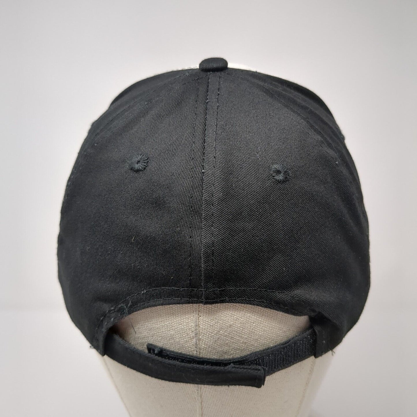Never Looked So Good 40 Strapback Hat Black OS Adjustable Vented Holes 6 Panel