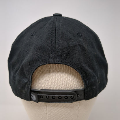 Chingon Snapback Hat Black One Size Adjustable Embroidered Pit Bull Cotton