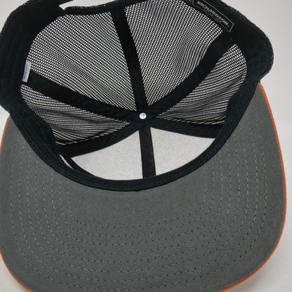 Richardson Trucker Hat Orange One Size Boise Brewing Polar Beer Mesh Snapback