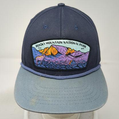 Sendero Provisions Co. Rocky Mountain National Park Snapback Blue One Size Hat