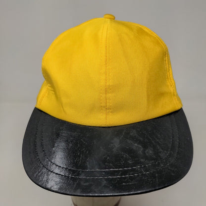 Virginia Slim Men's Slideback Hat Yellow OSFA Embroidered Logo Polyester Blend