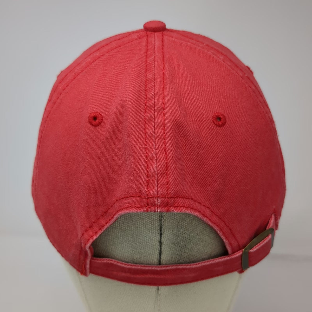 American Needle Baseball Cap Red One Size Coca-Cola Script Logo Slideback Hat