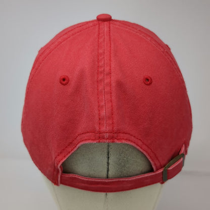 American Needle Baseball Cap Red One Size Coca-Cola Script Logo Slideback Hat