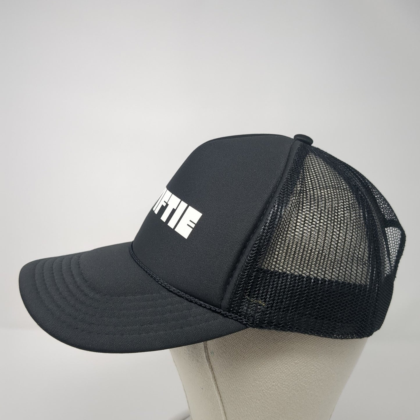 Swiftie Snapback Trucker Hat Black One Size Adjustable Mesh Back 6 Panel Otto