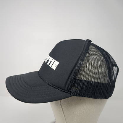 Swiftie Snapback Trucker Hat Black One Size Adjustable Mesh Back 6 Panel Otto