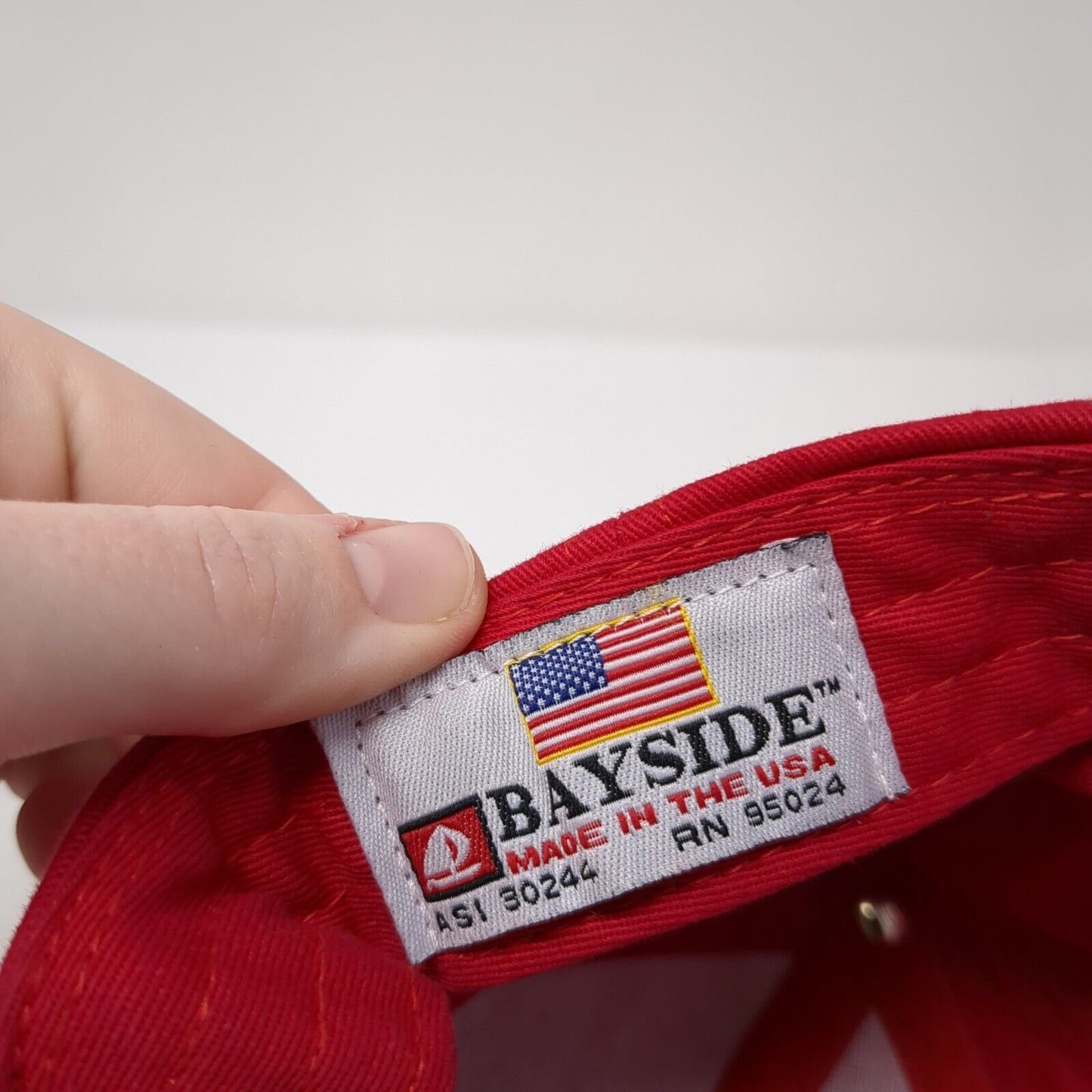 43rd President of the United States Strapback Hat Red One Size Adjustable