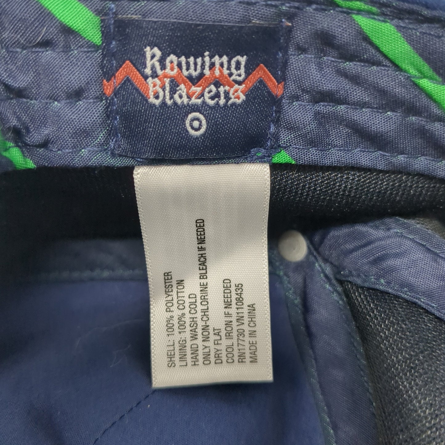 Rowing Blazers A Club For Everyone Baseball Cap Blue OS Adjustable Embroidered