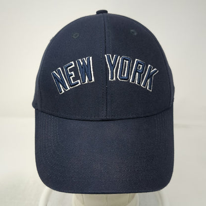 New York Yankees MLB Nike Baseball Cap Blue One Size Arched Lettering Swoosh Hat