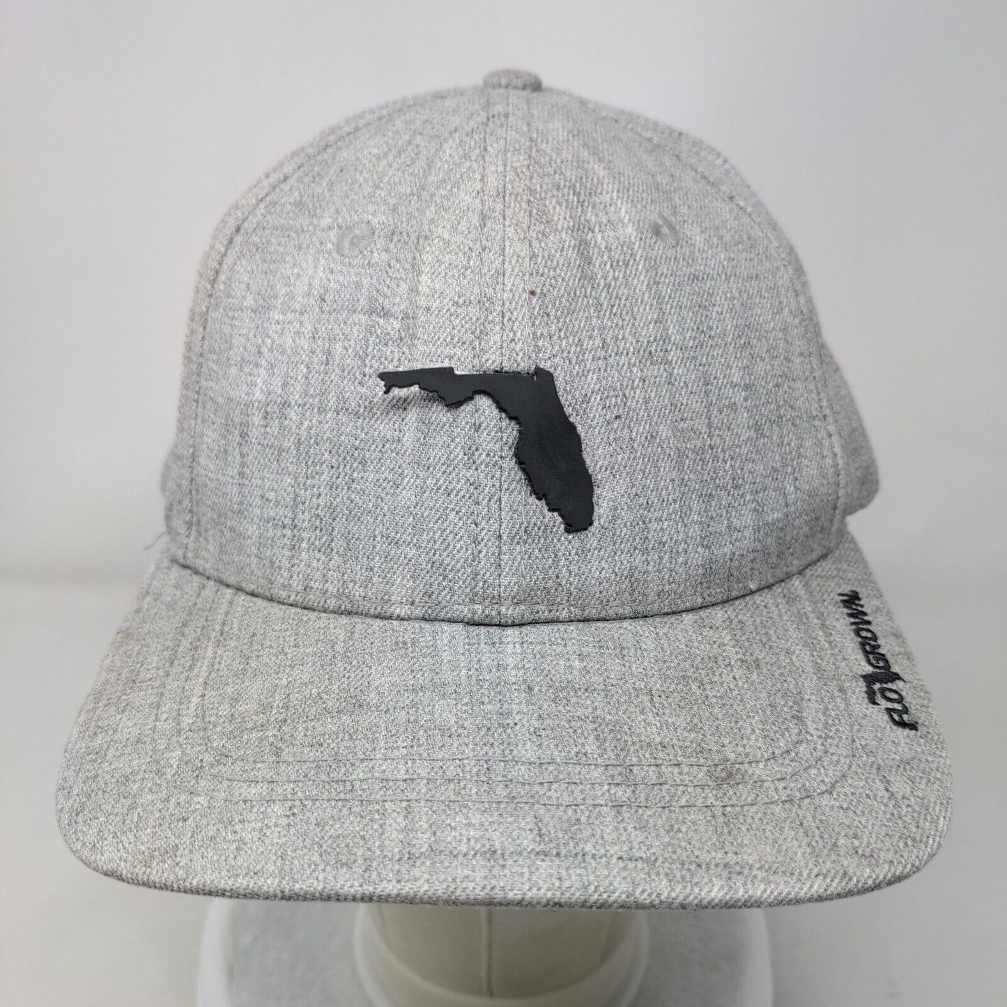Flo Grown The Best Coast Snapback Hat Gray One Size Adjustable 6 Panel