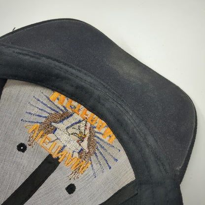 Kys Design Cap Vietnam Veteran Baseball Cap Black One Size Eagle Gold Leaf Hat