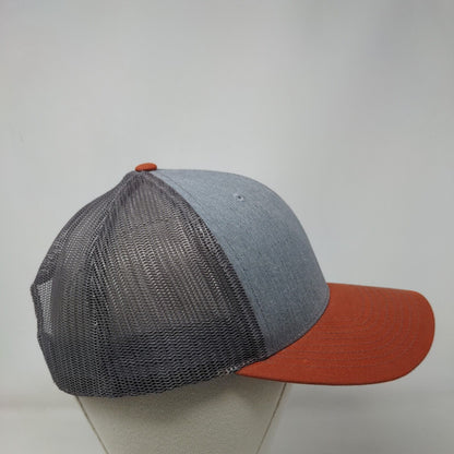Richardson Snapback Trucker Hat Multicolor One Size Embroidered Mesh Back