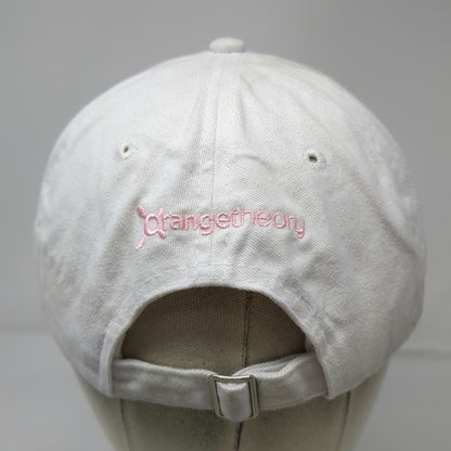 Port & Company Baseball Cap White One Size Orangetheory Logo Hat Pink Slideback