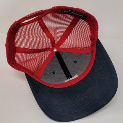RJS Invitational Strapback Trucker Hat Multicolor One Size Mesh Back