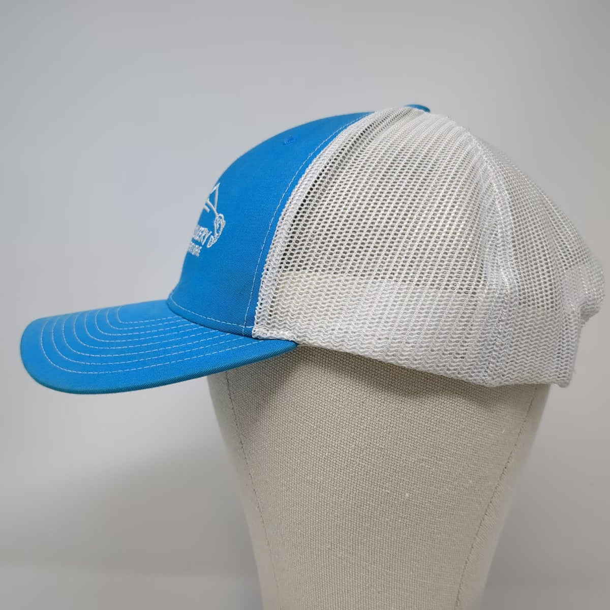 Richardson Trucker Hat Blue One Size Mesh Back Wildblue Discovery Fishing Gear
