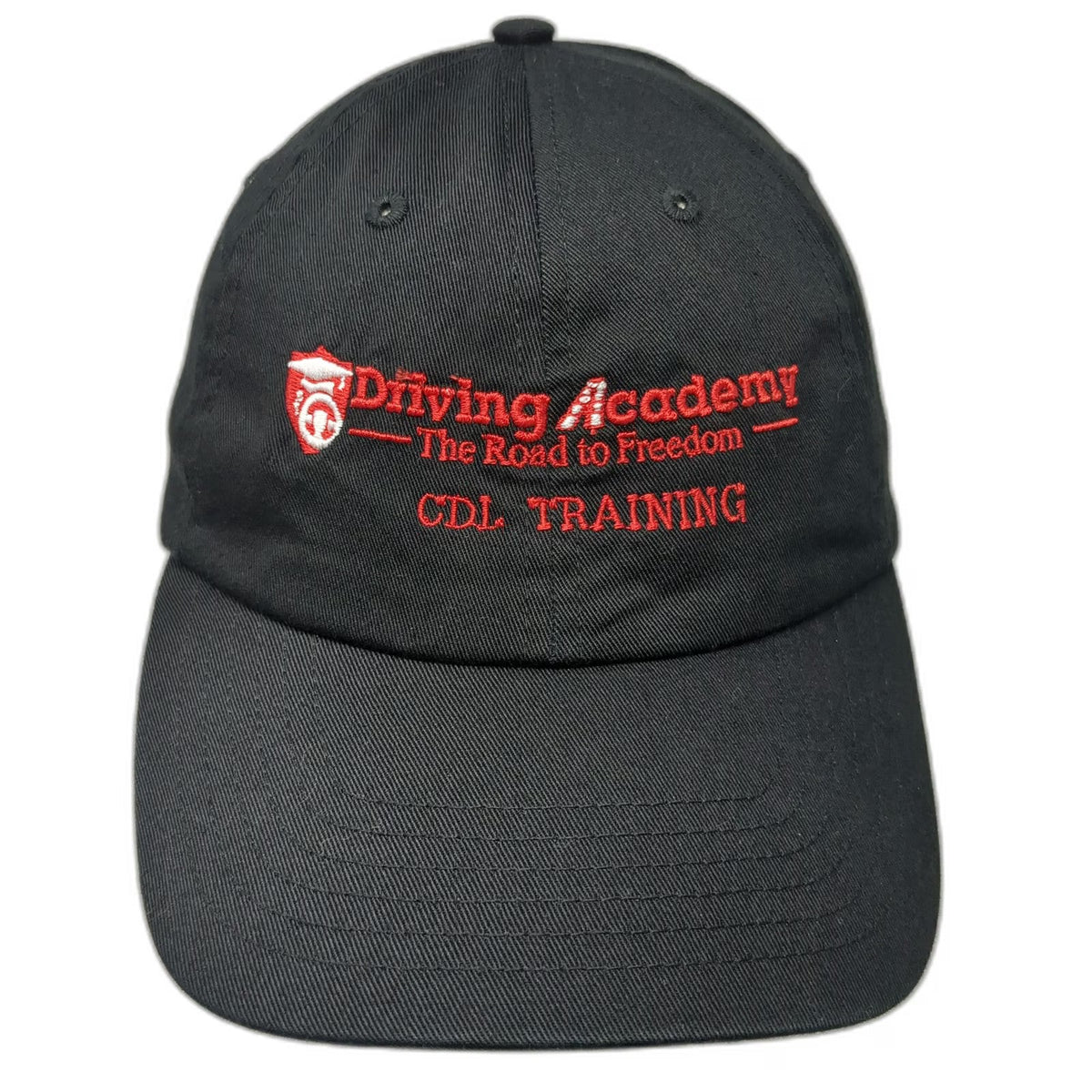 CIC Snapback Hat Black One Size Driving Academy CDL Training Road to Freedom