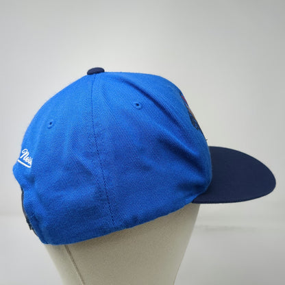 Mitchell & Ness Oklahoma City Thunder NBA Snapback Blue One Size Flat Brim Hat