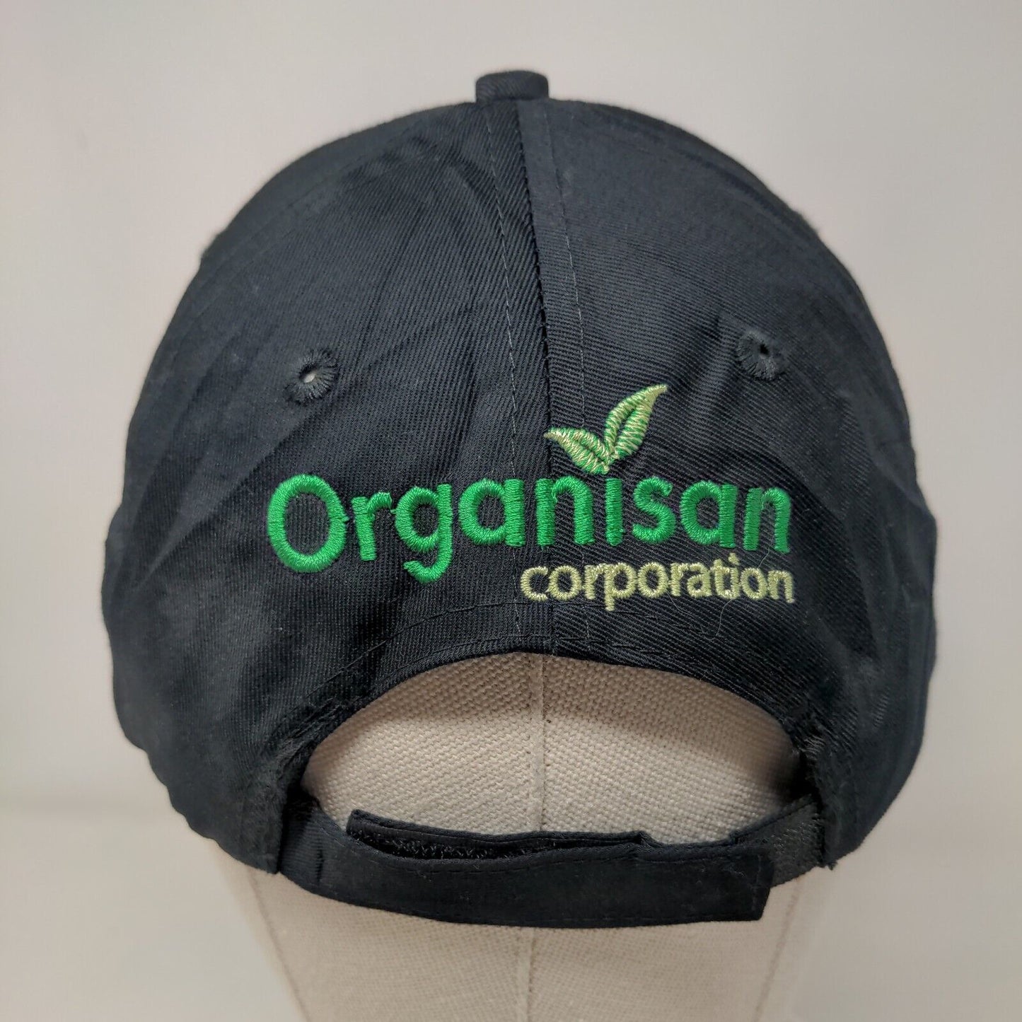 Nemasan Organisan Corporation Strapback Hat Blue One Size Embroidered